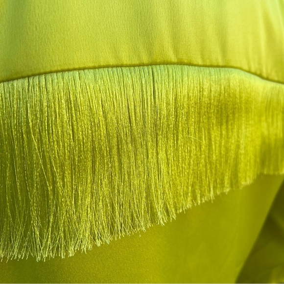 7 for all Mankind Neon Blazer Dress with fringe - Picture 7 of 12